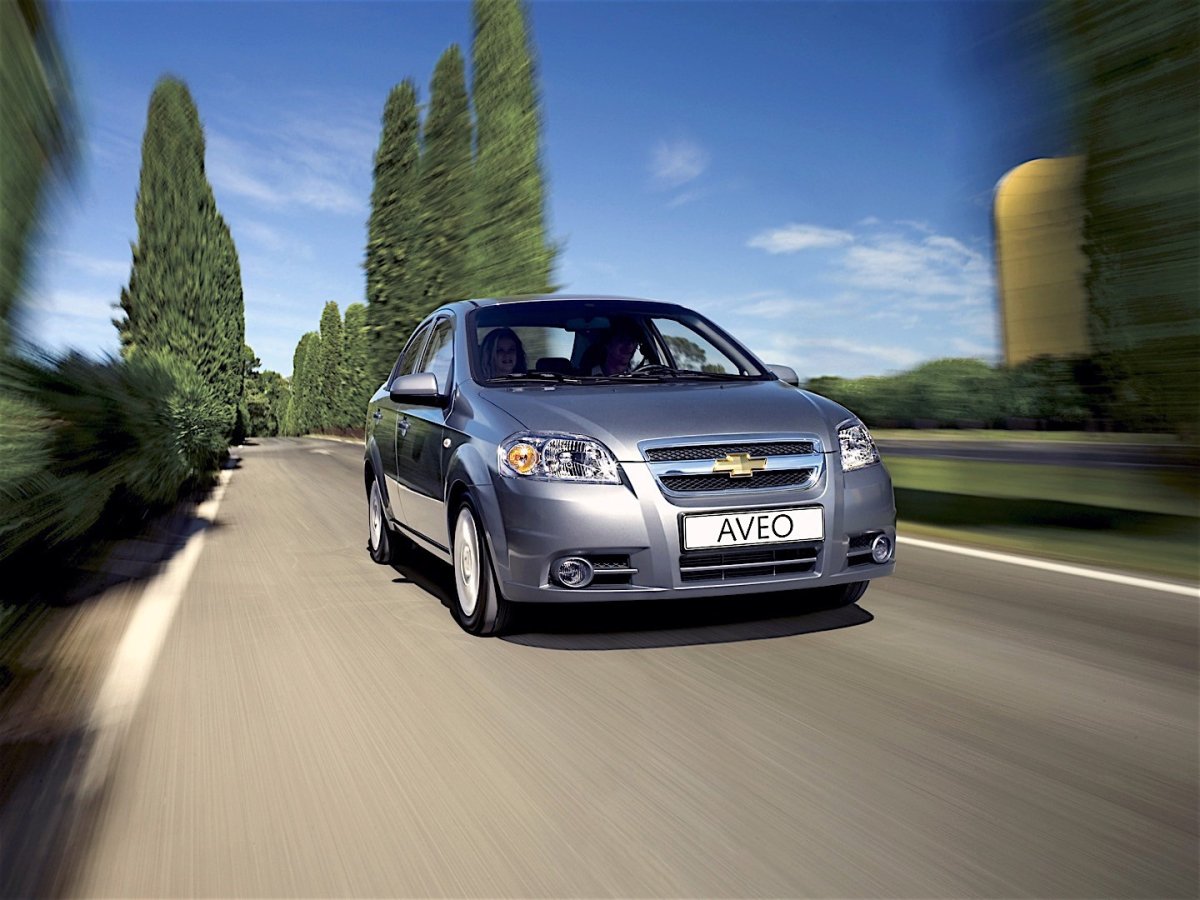 Chevrolet Aveo t250 sedan