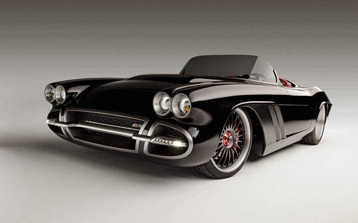 Chevrolet Corvette c1 черный