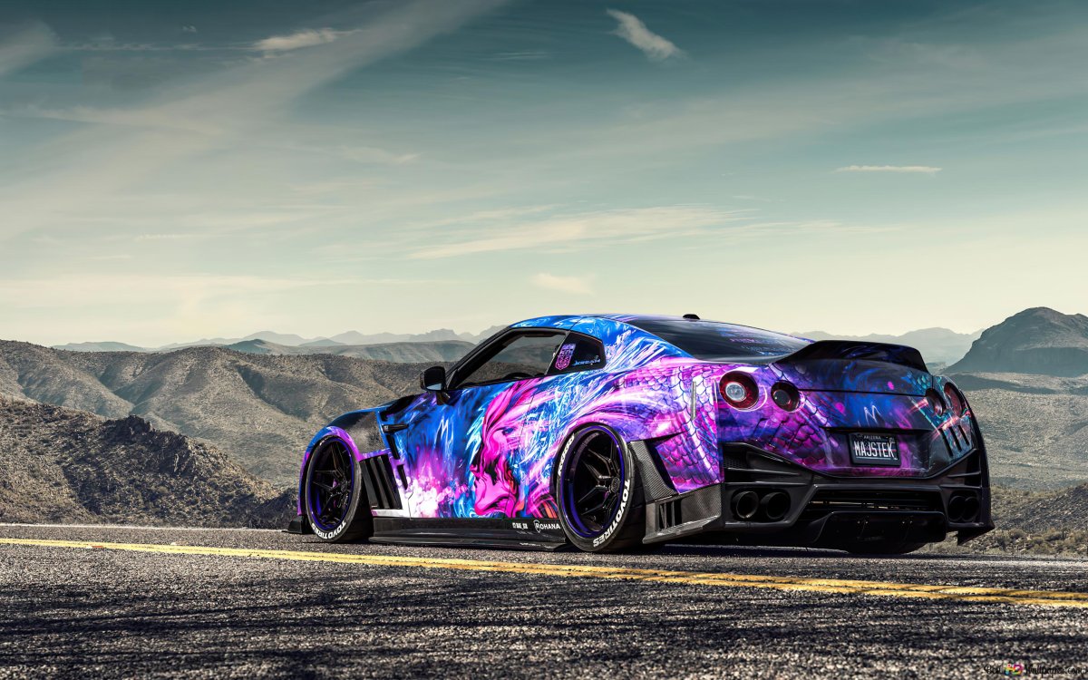 Nissan GTR 35 4k