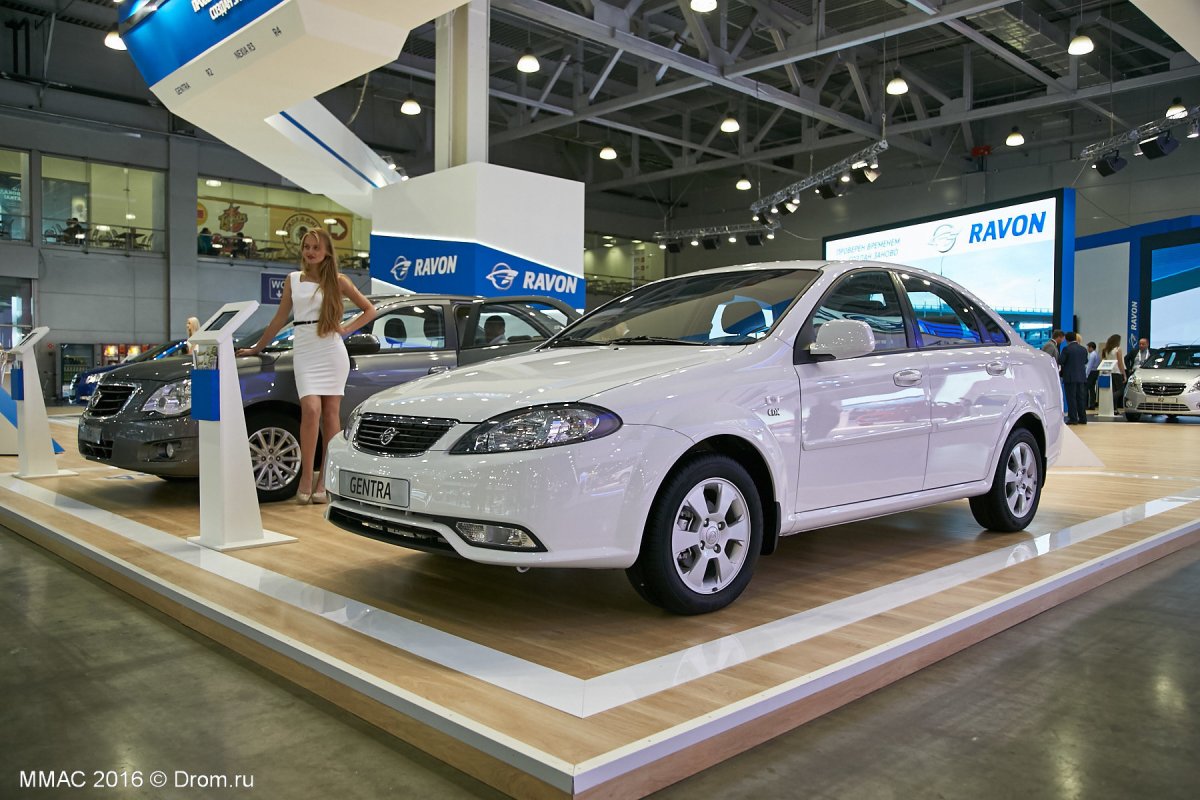 Chevrolet Gentra автосалон