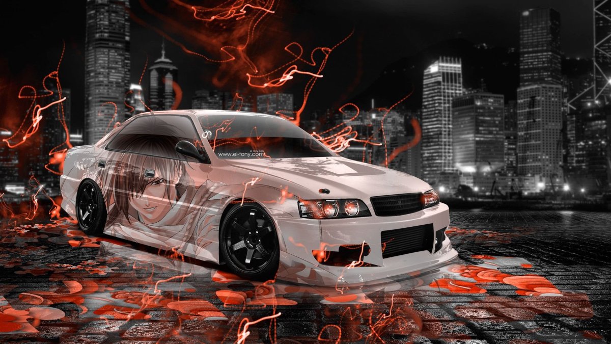 Toyota Chaser jzx100 аниме