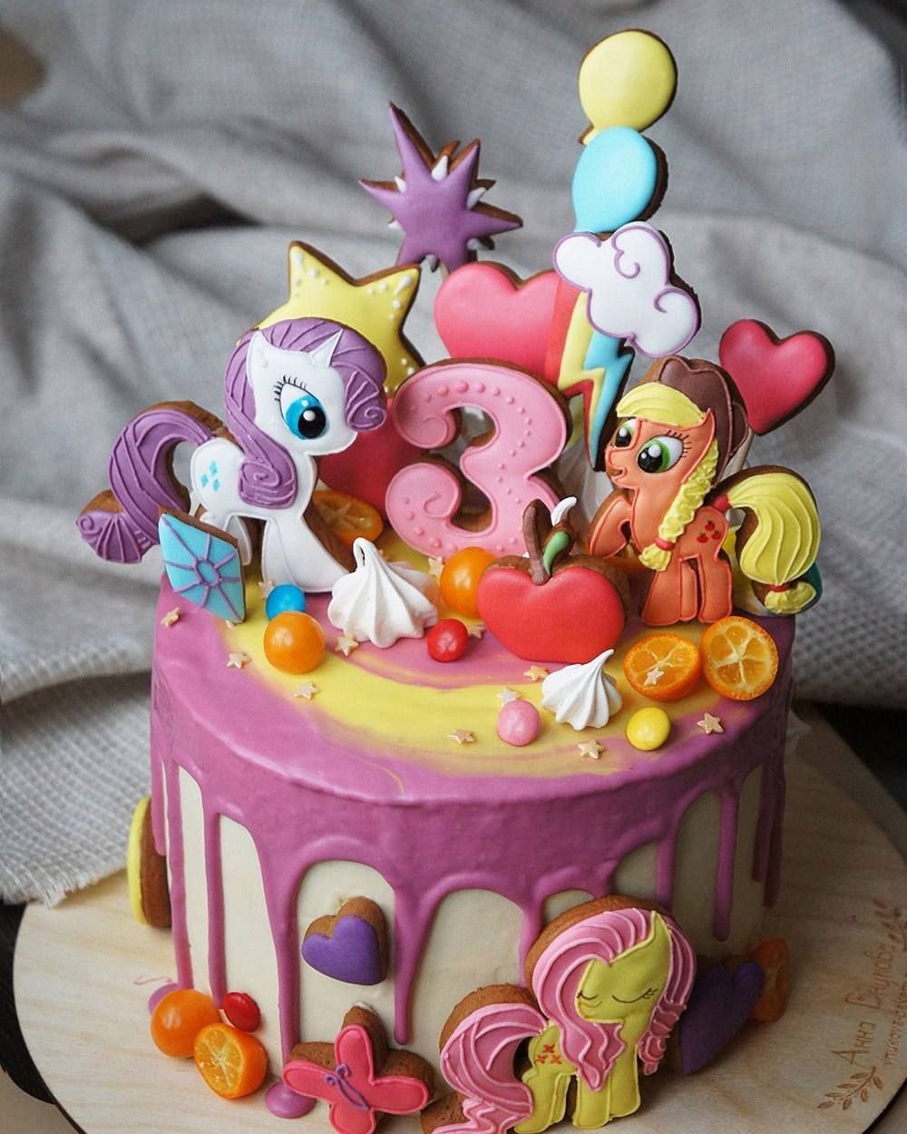 Торт my little Pony Флаттершай