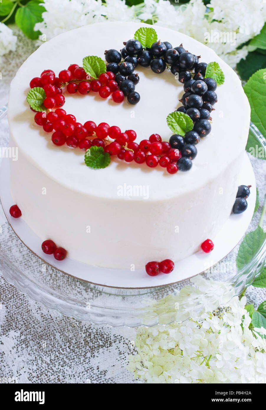 Черничный Raw Cake