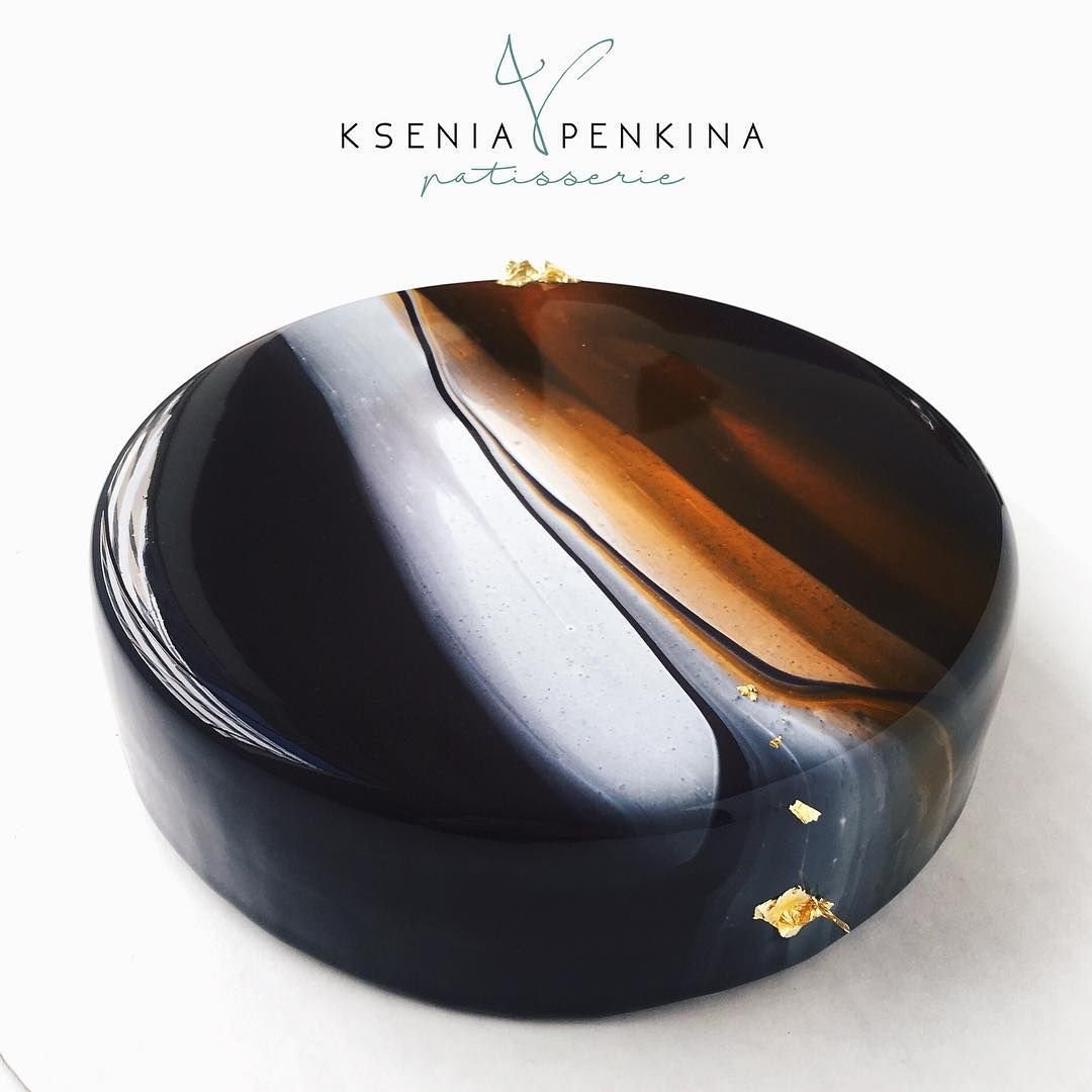 Ксения Пенкина зеркальная глазурь