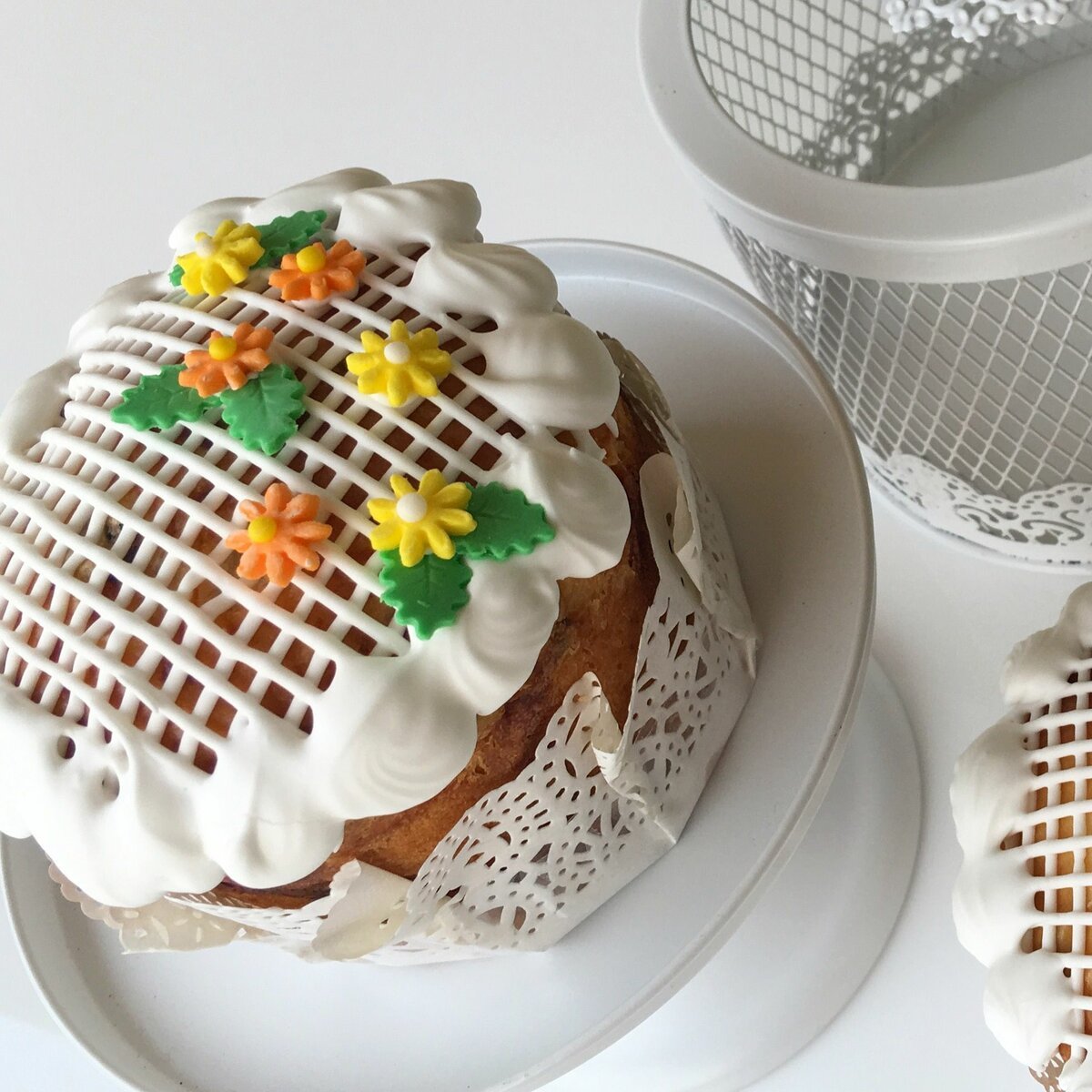 Украсить Пасхальный кулич