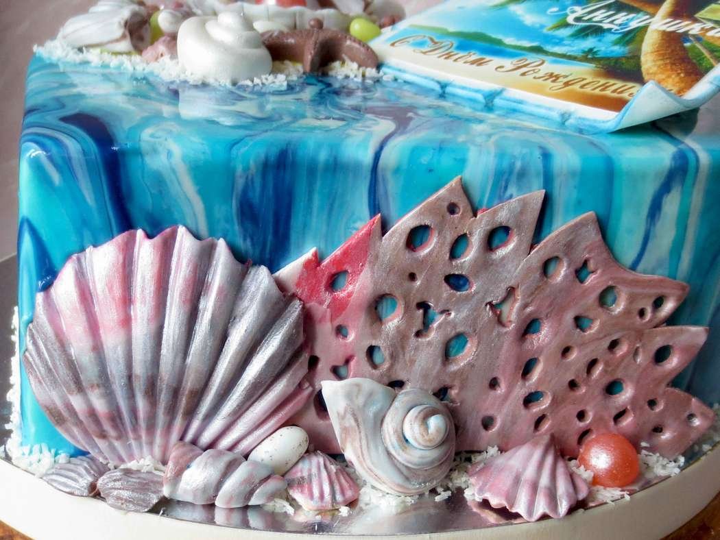 Торт морской детский
