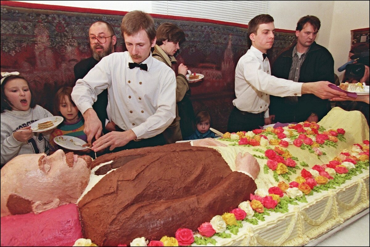 1998. Торт Ленин. Шабельников, Фесенко