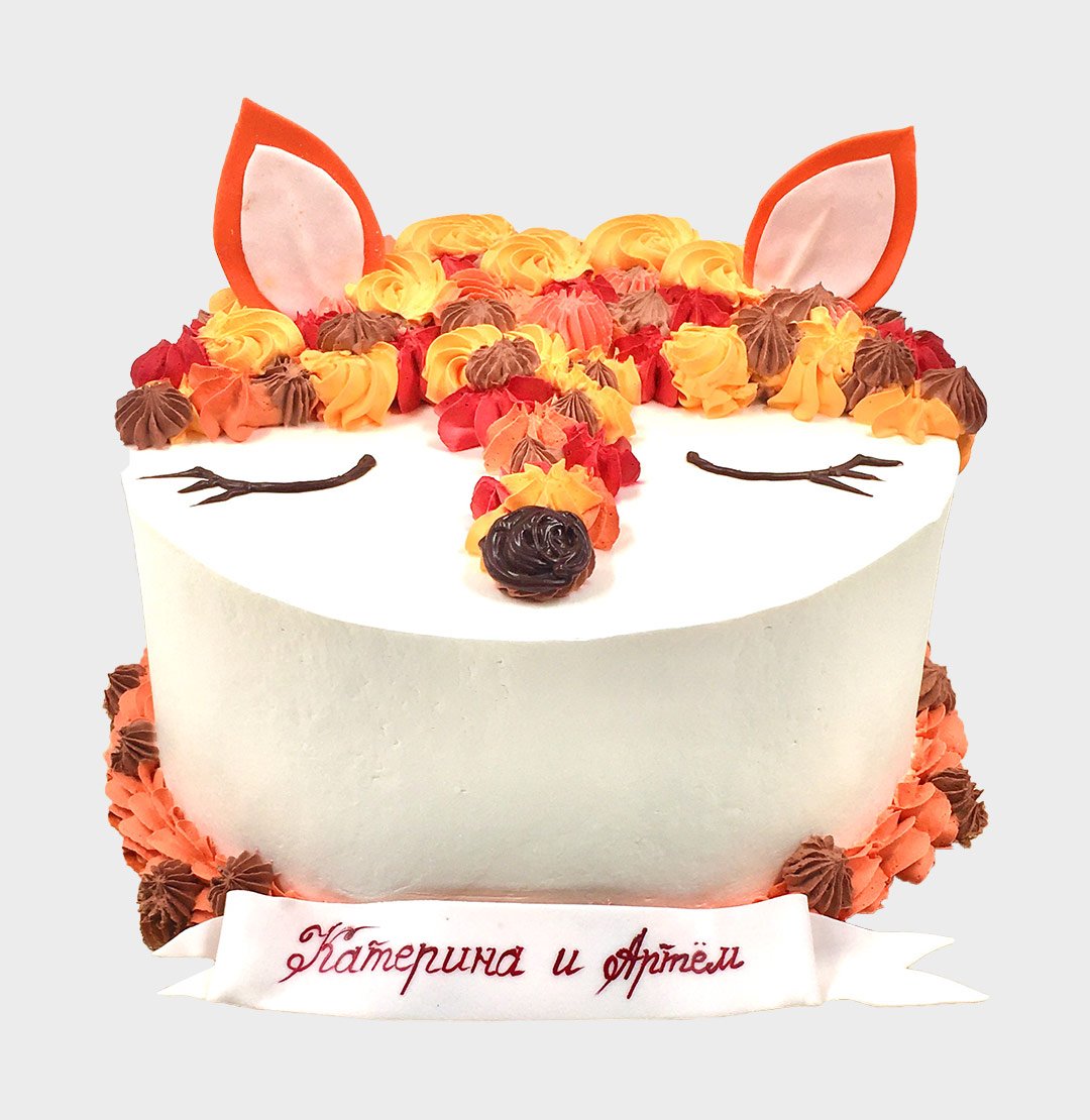 Детский торт с котом