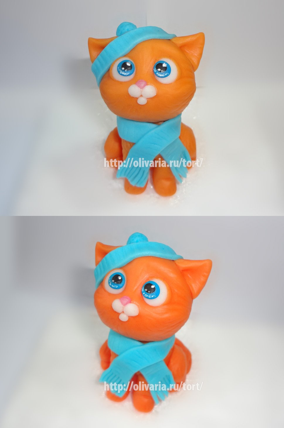 Торт с котом и мышкой