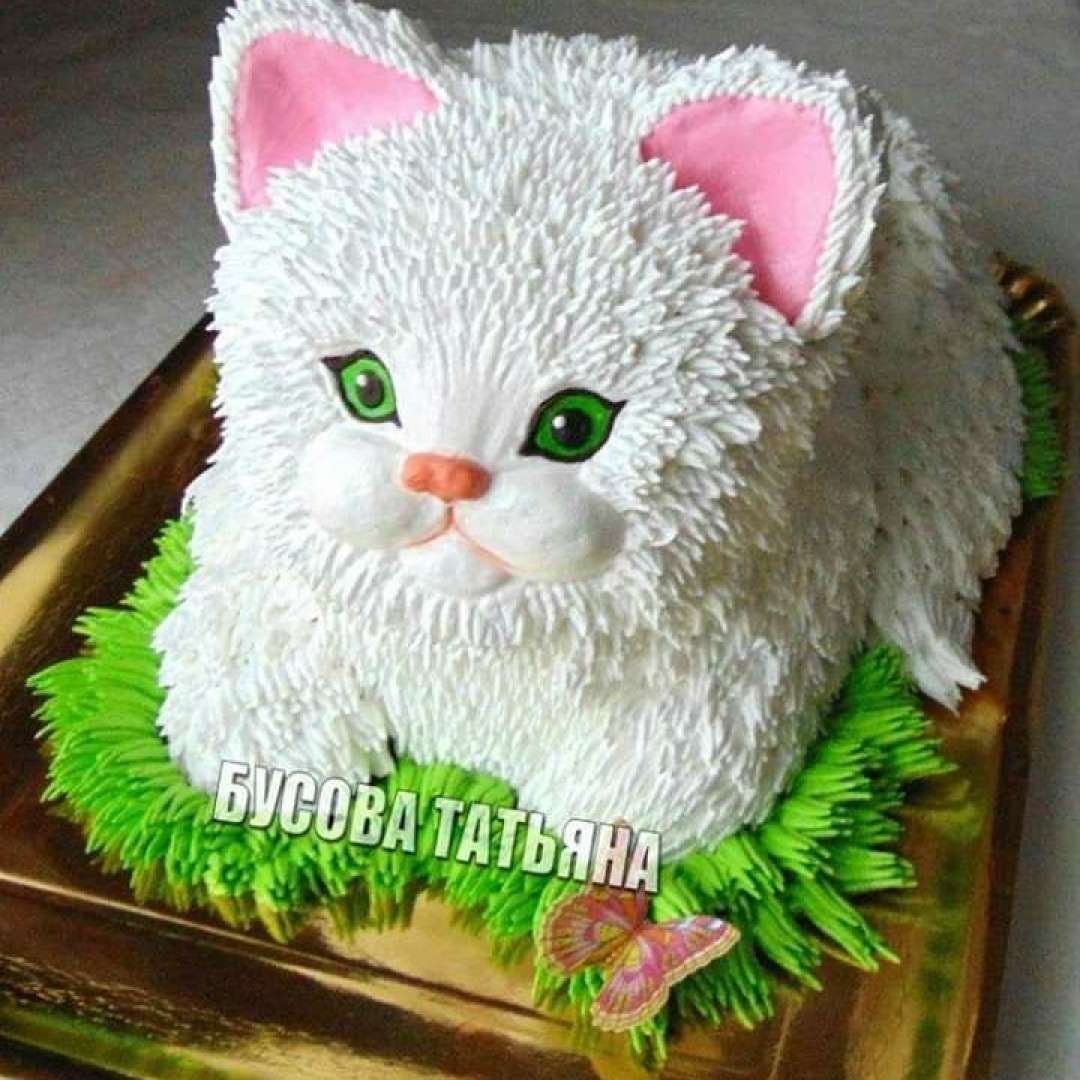Фигурка на торт рыжий котик