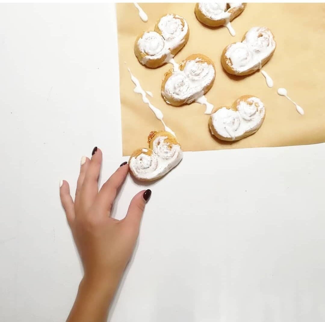 Печенье ушки с творогом