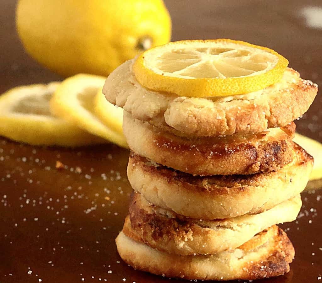 Печенья с лимоном в домашних