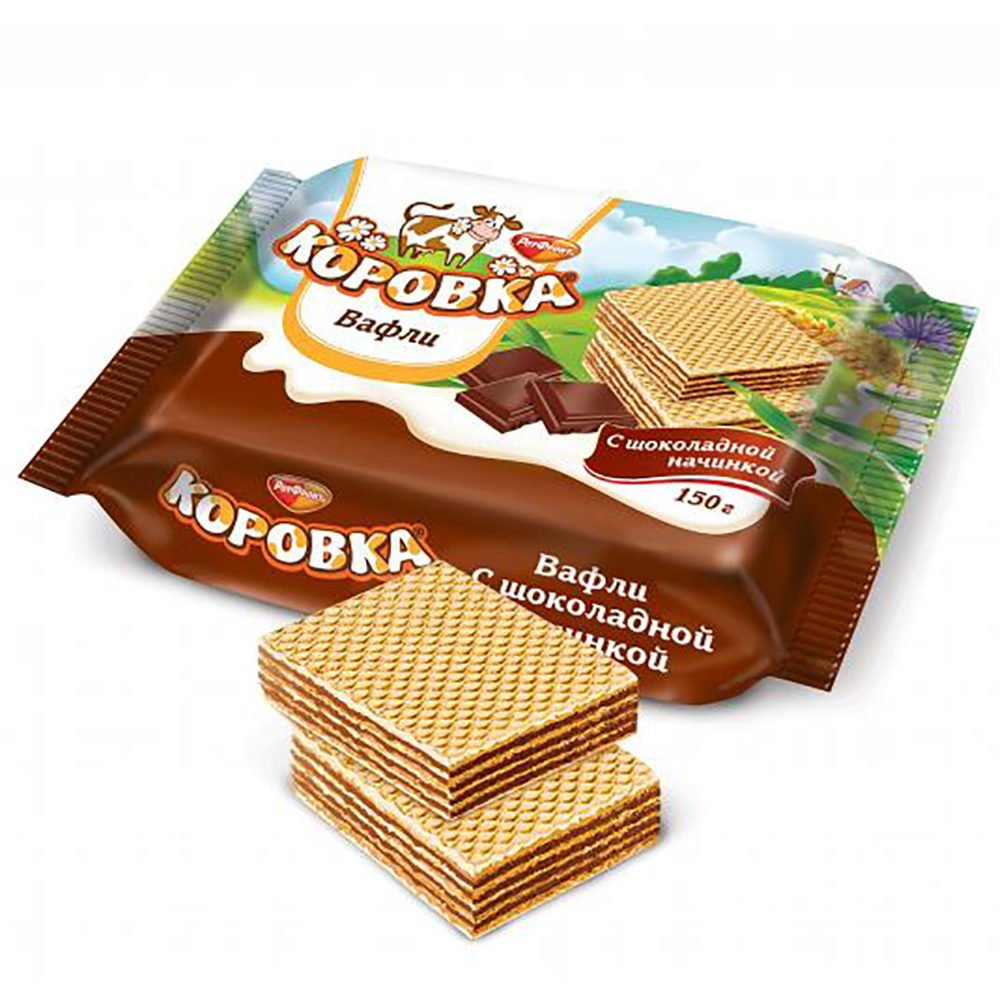Реклама шоколадных вафель