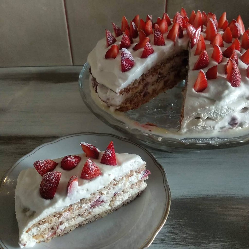 Меренговый рулет Юлия Высоцкая