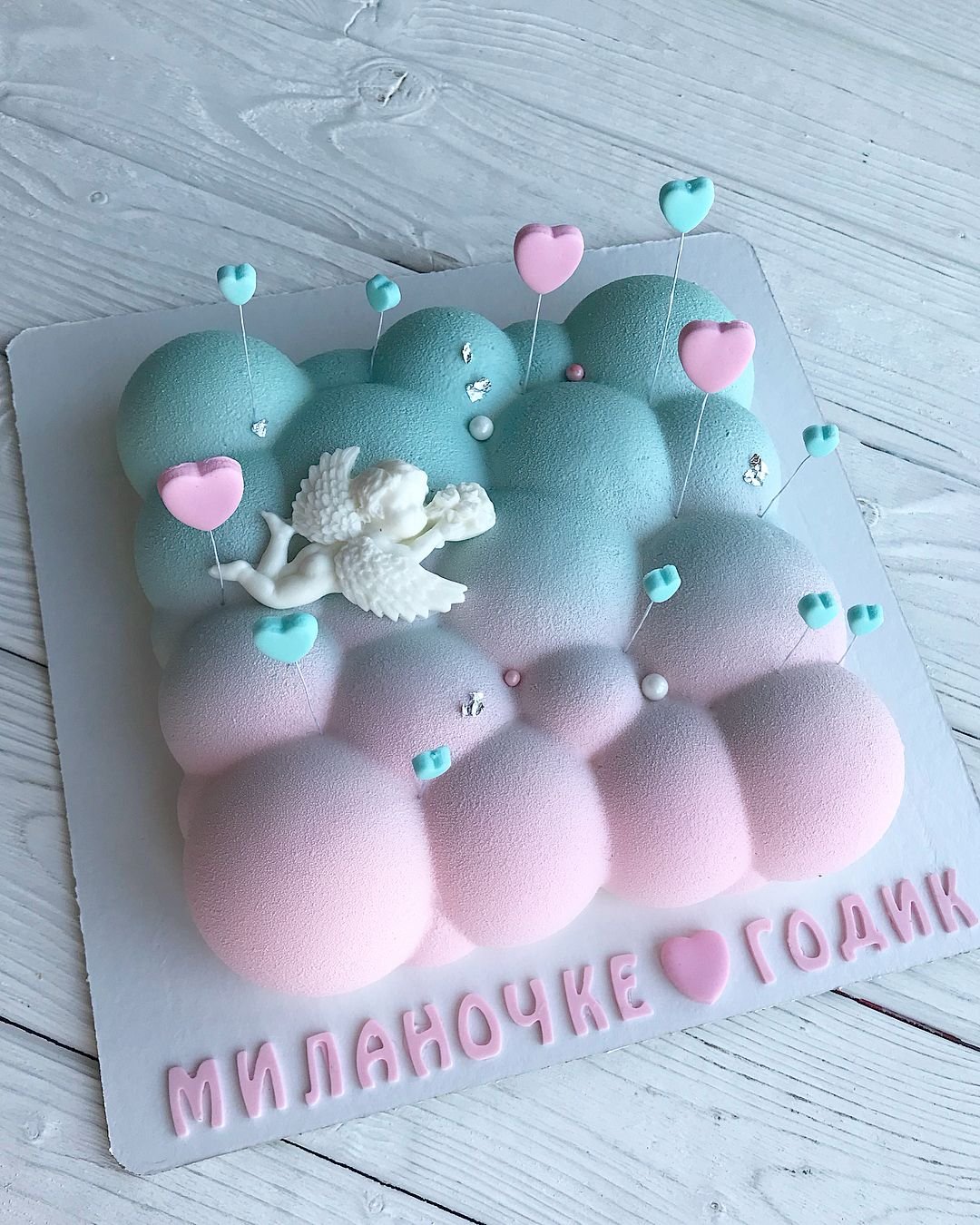 Тортик с облаками