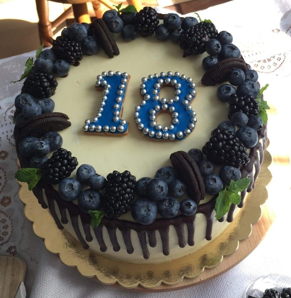 Торт на 18 лет