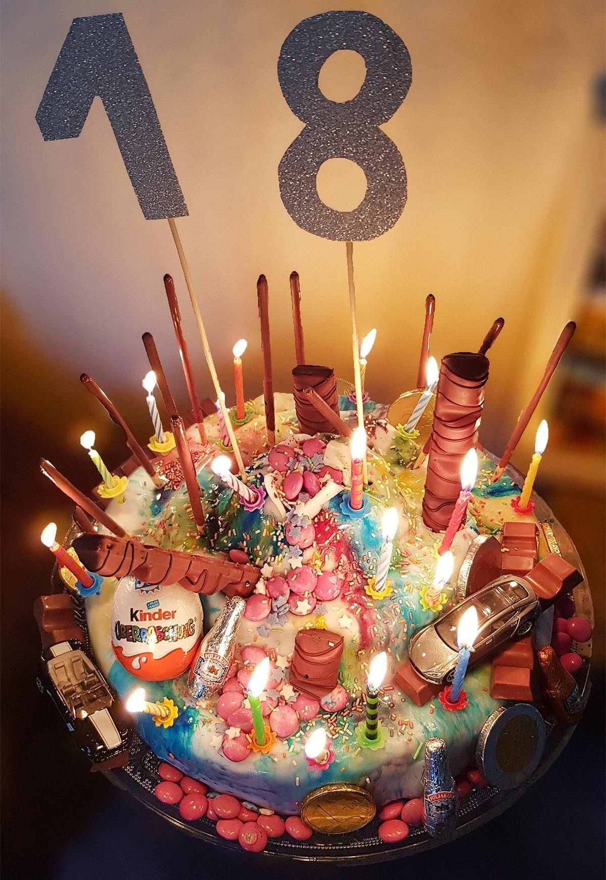 Торт на 18 летие мальчику