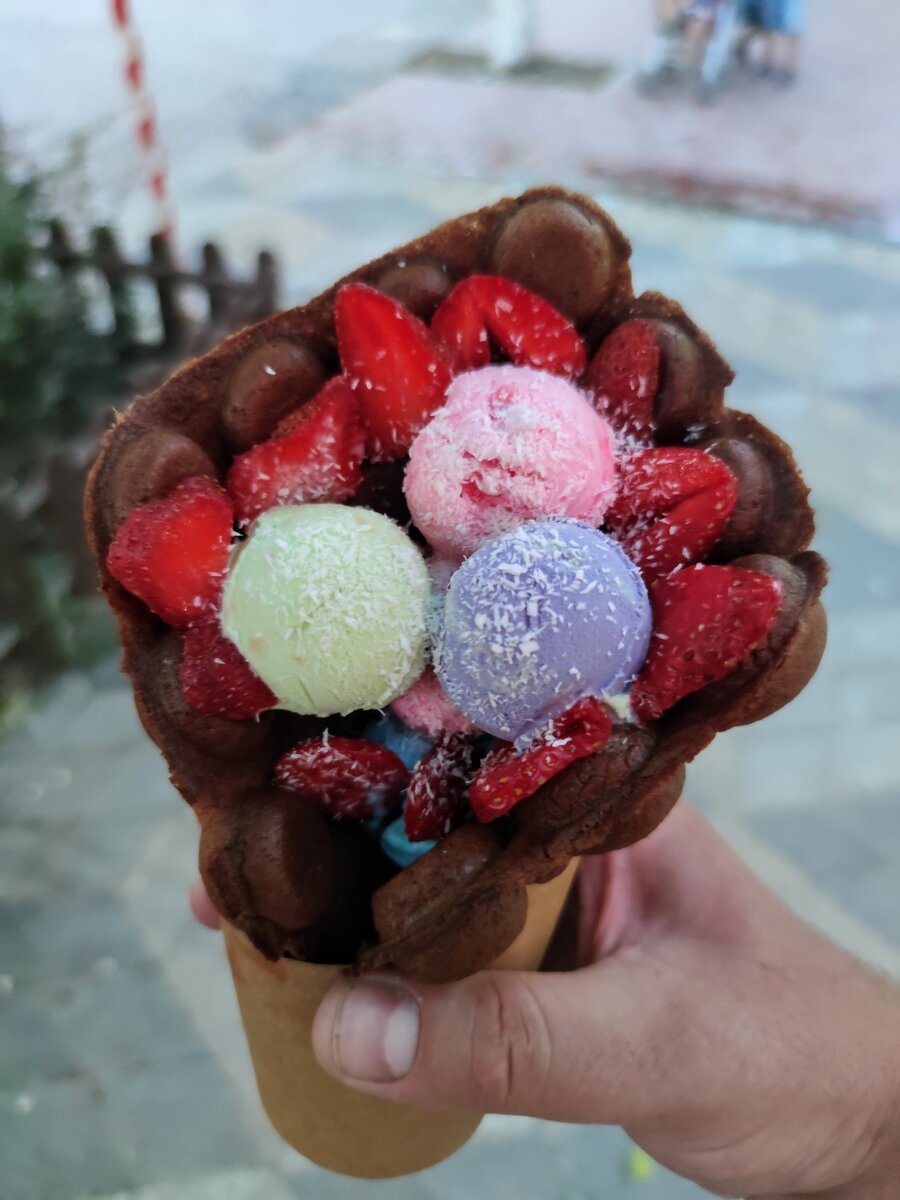 Вкусное мороженое