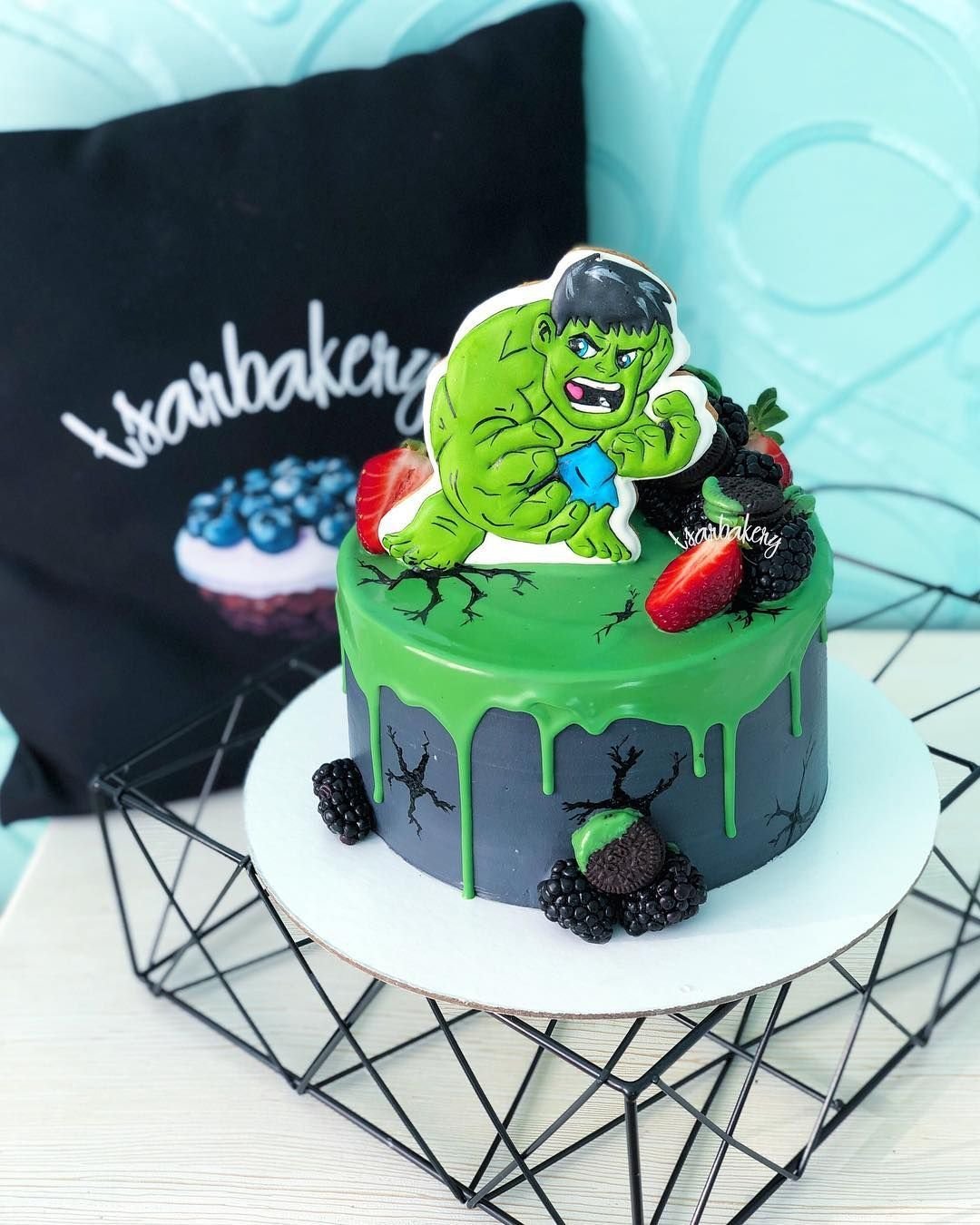 Торт для мальчика 5 лет Халк