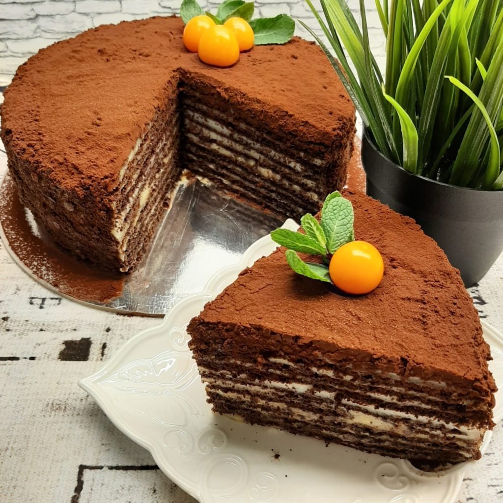 Шоколадный медовик Спартак