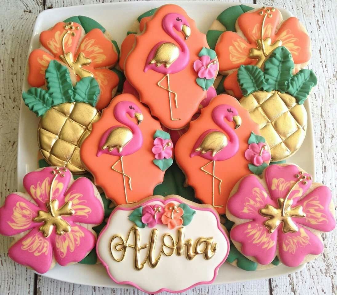 Пряники ананасовые кольца