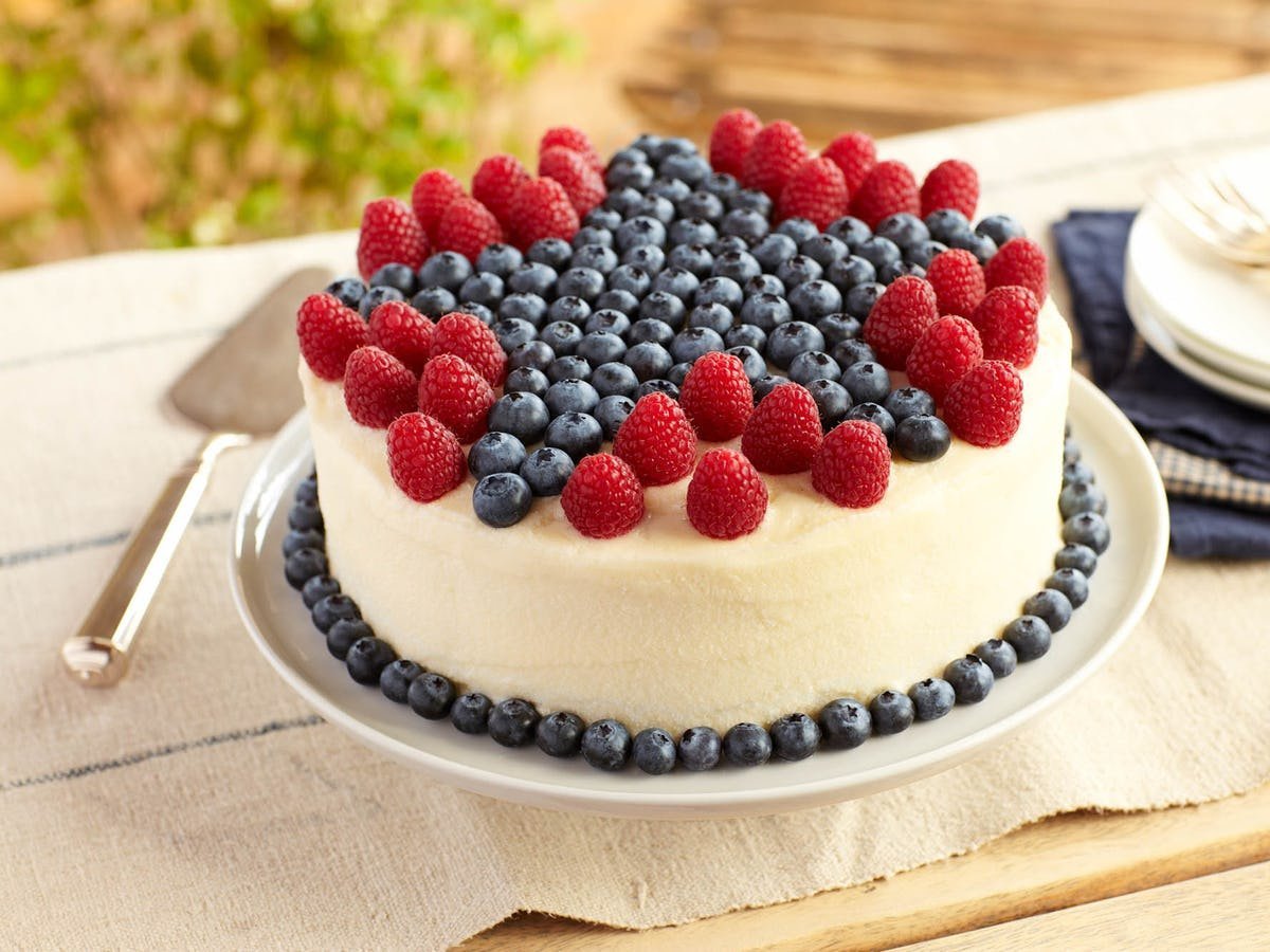 Немецкий торт с творогом и малиной Himbeer-Quark-torte