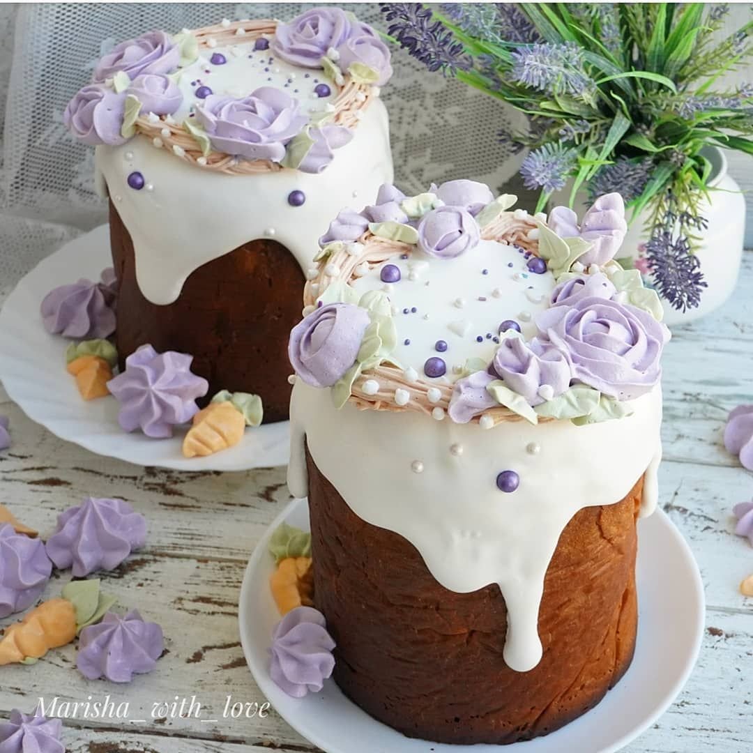 Украшение куличей