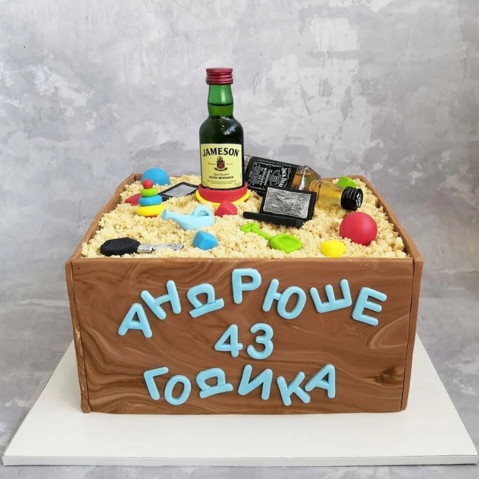 Украшение торта мужчине на день рождения