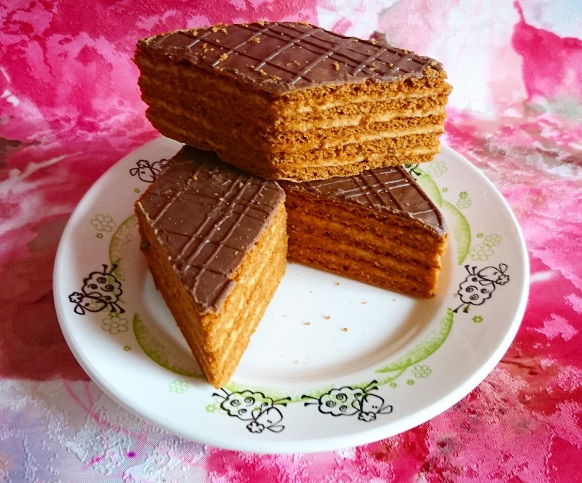 Торт суфле Птичье молоко