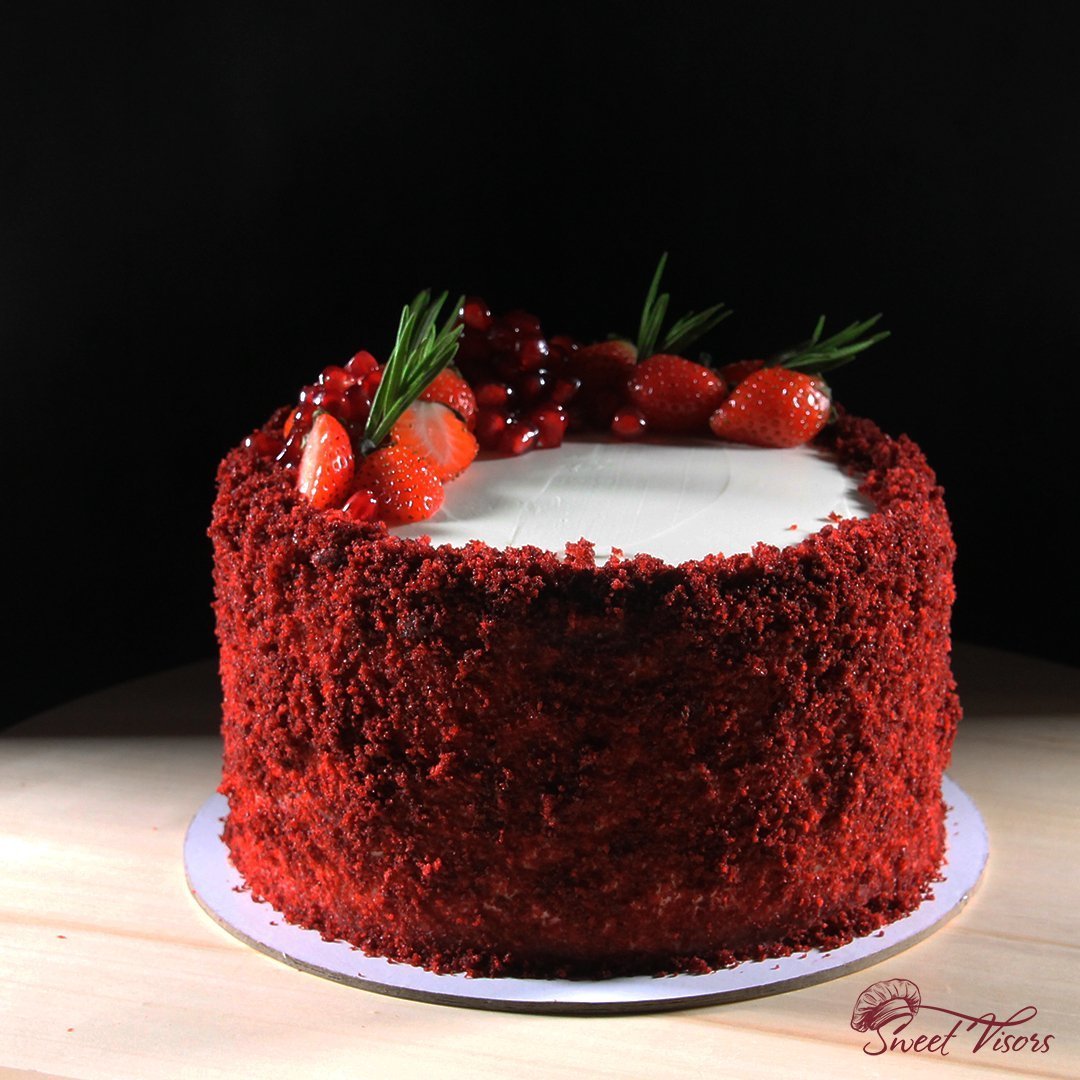Торта "красный бархат" (Red Velvet).