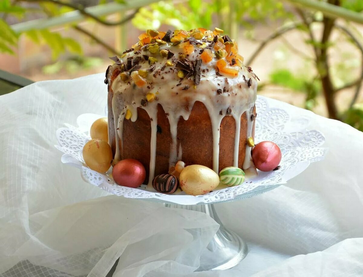 Украшение куличей