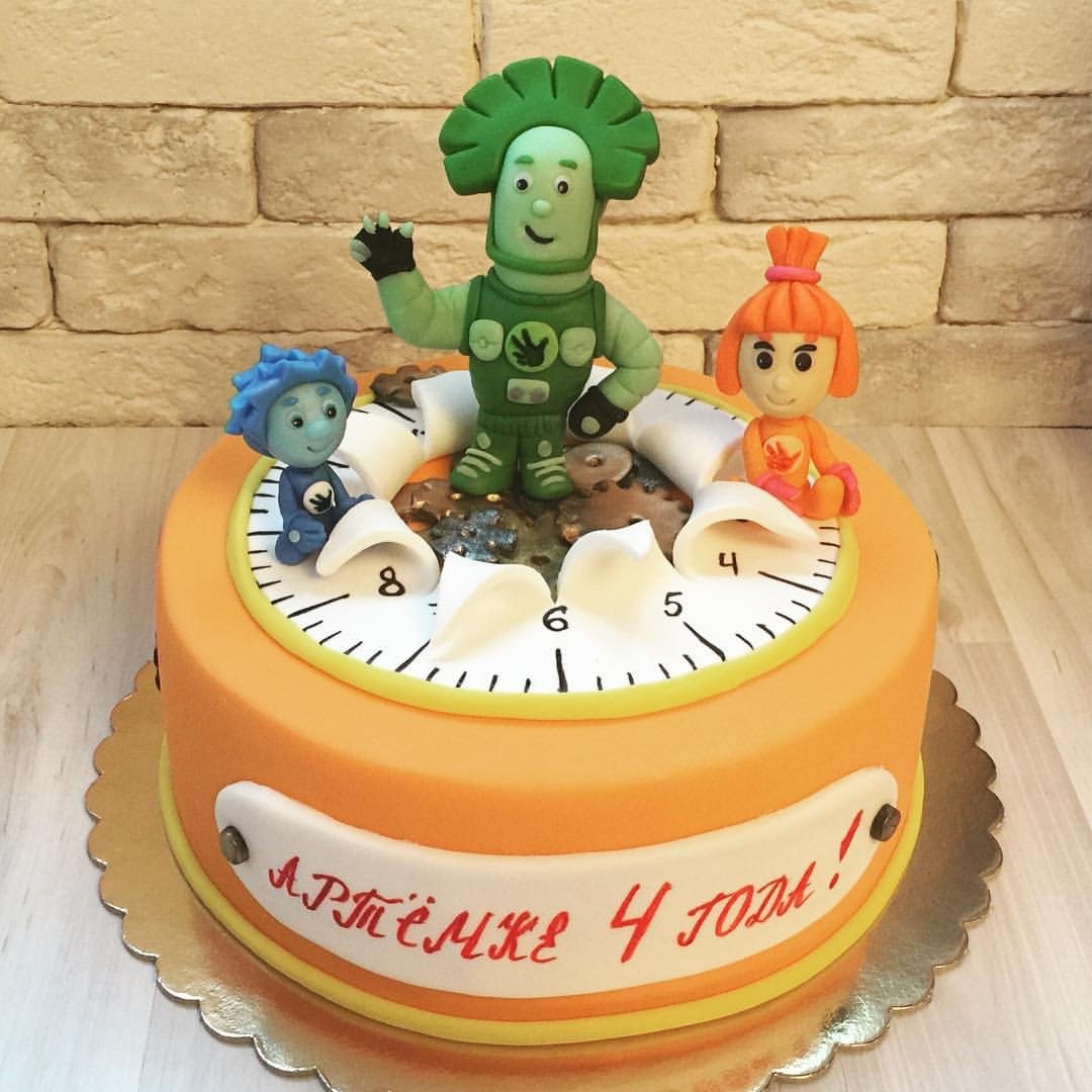Торт Фиксики для мальчика