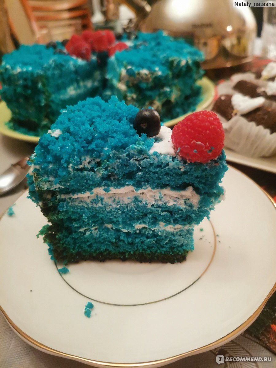 Вельвет кейк Блю