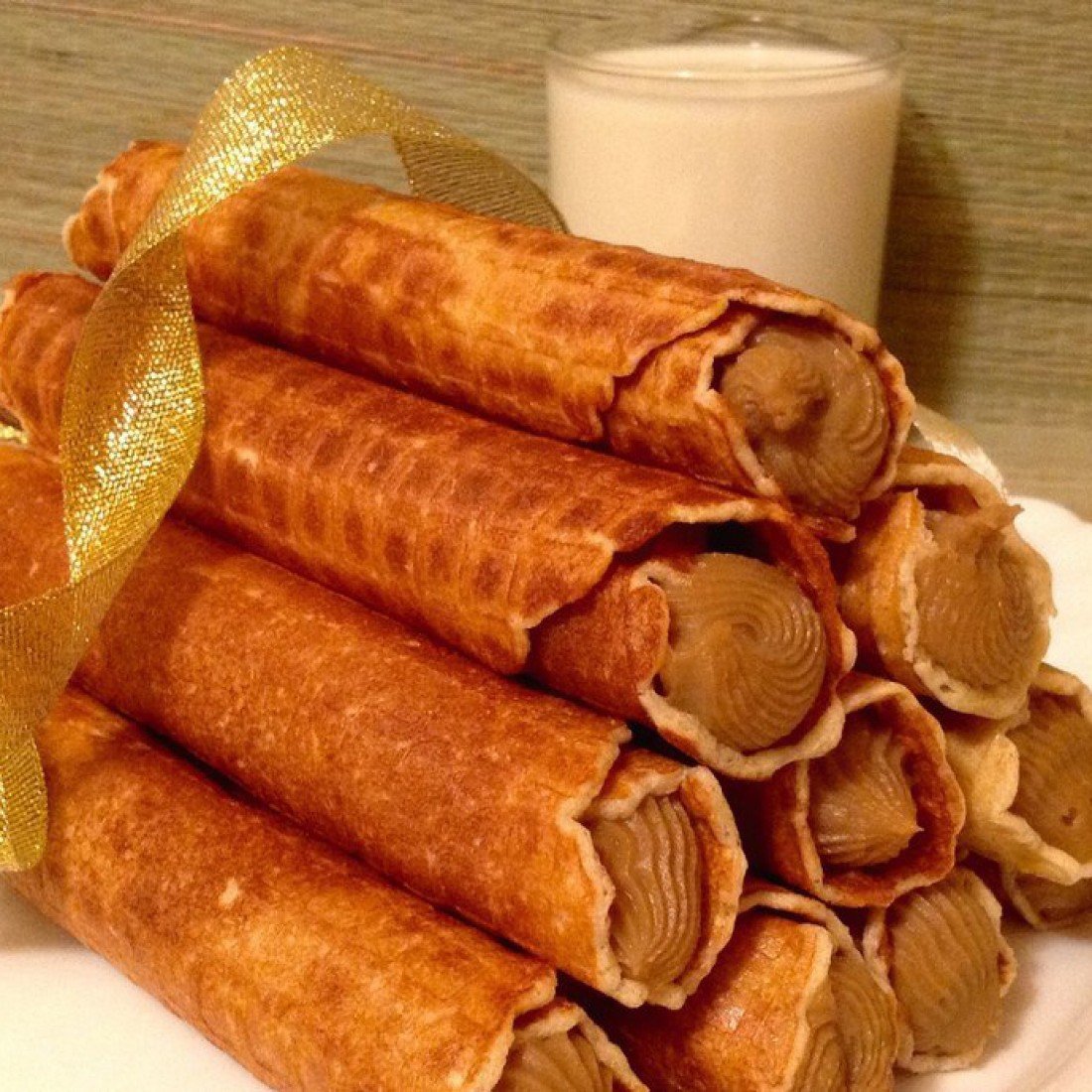 Вафельные трубочки маленькие