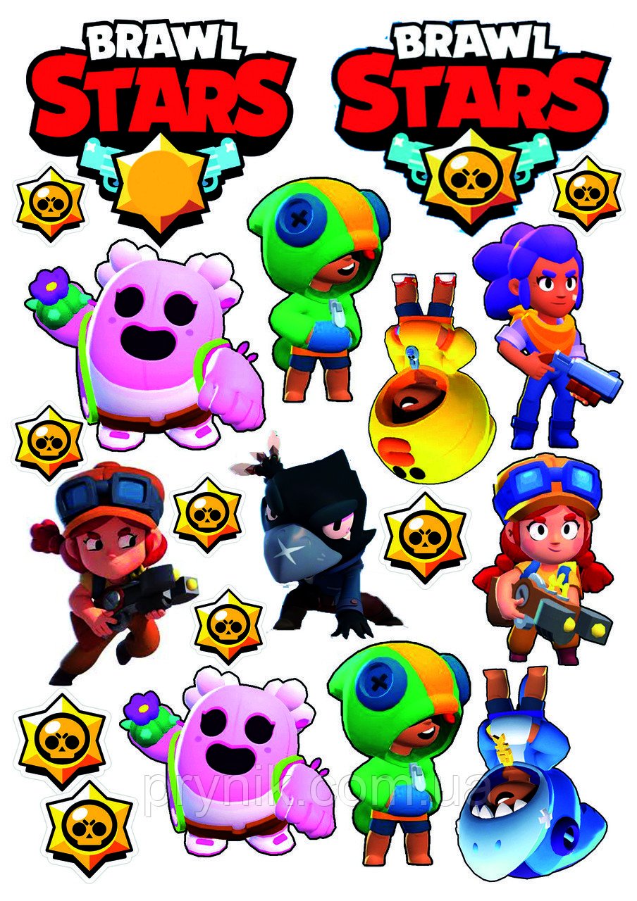 Brawl Stars пряники герои