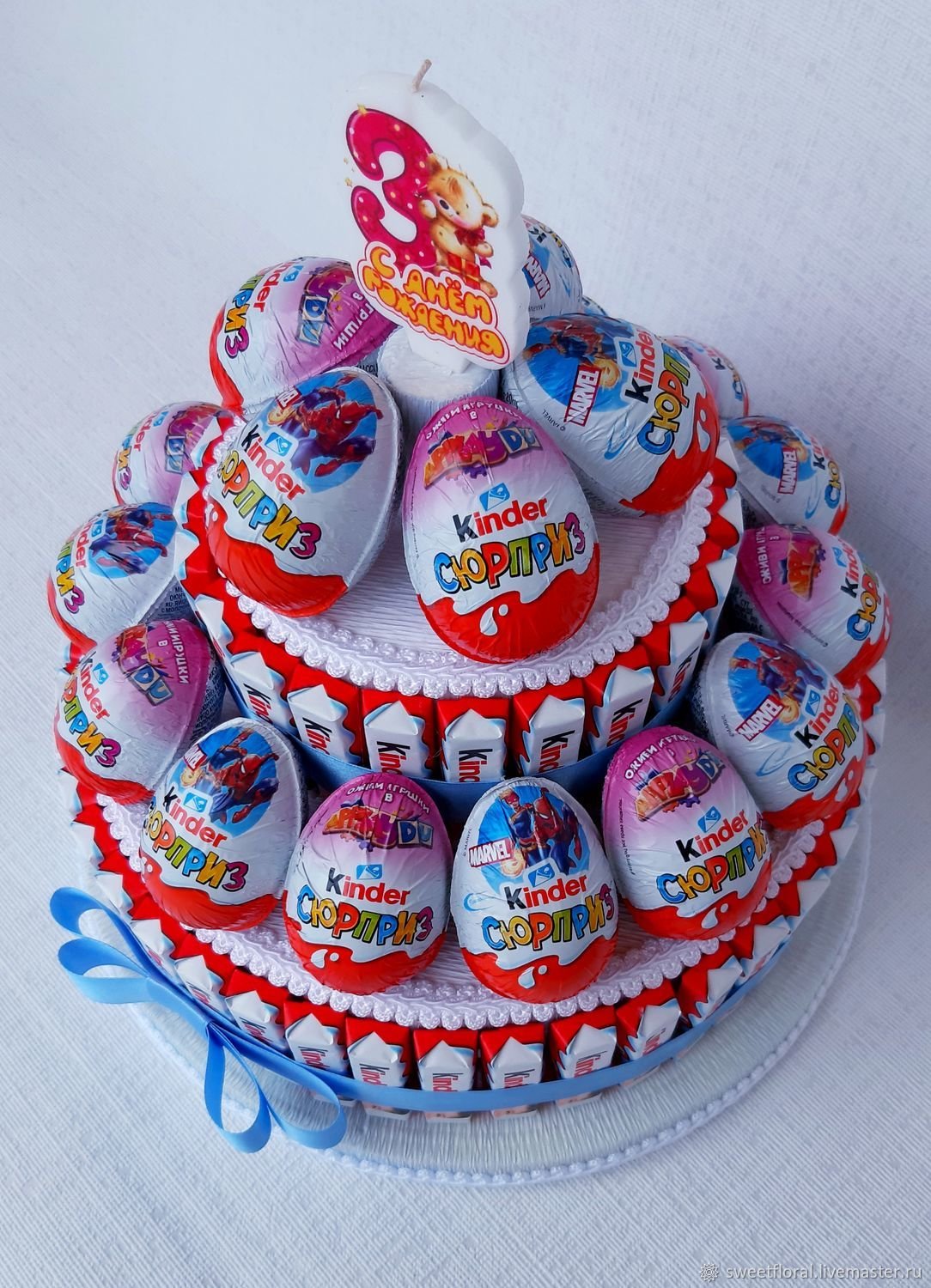 Торт из киндеров