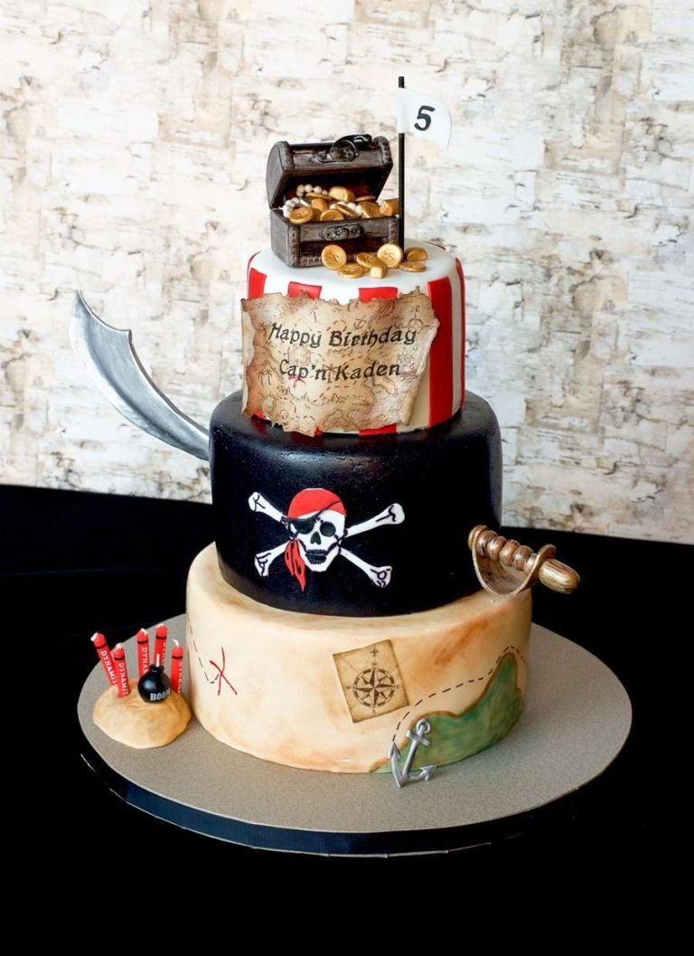 Pirates of the Caribbean Cake