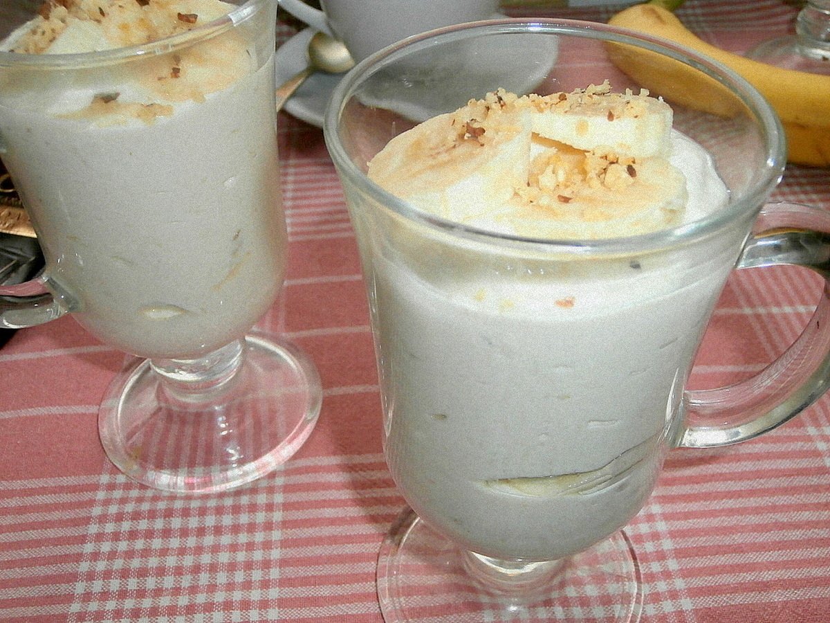 Банановый мусс