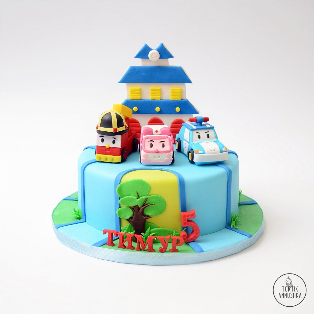 Торт для мальчика 7 лет полирабокар