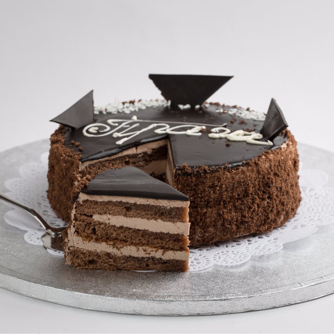 Торт "чёрный лес" (Black Forest Cake)