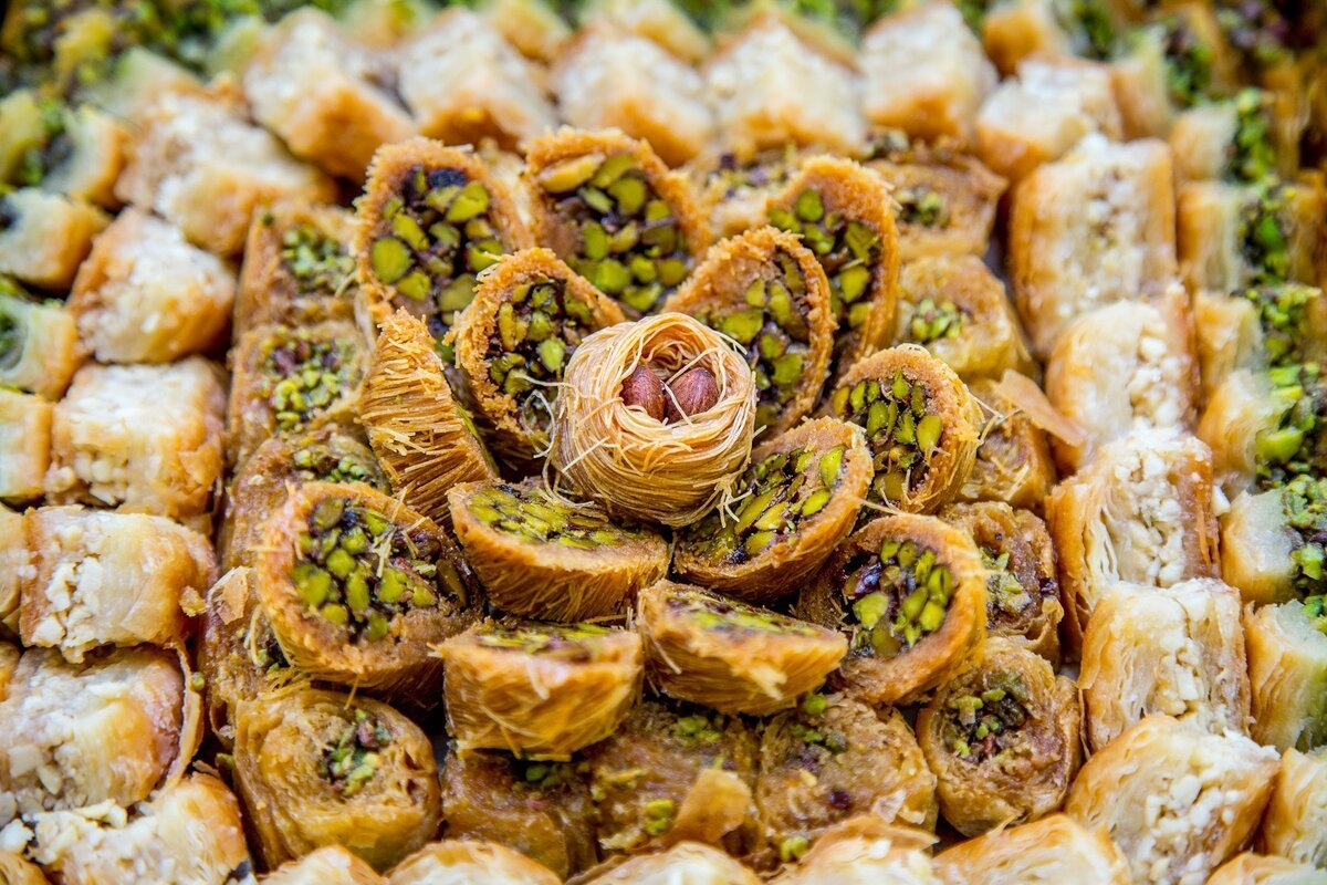 Турецкая кухня баклава (пахлава)