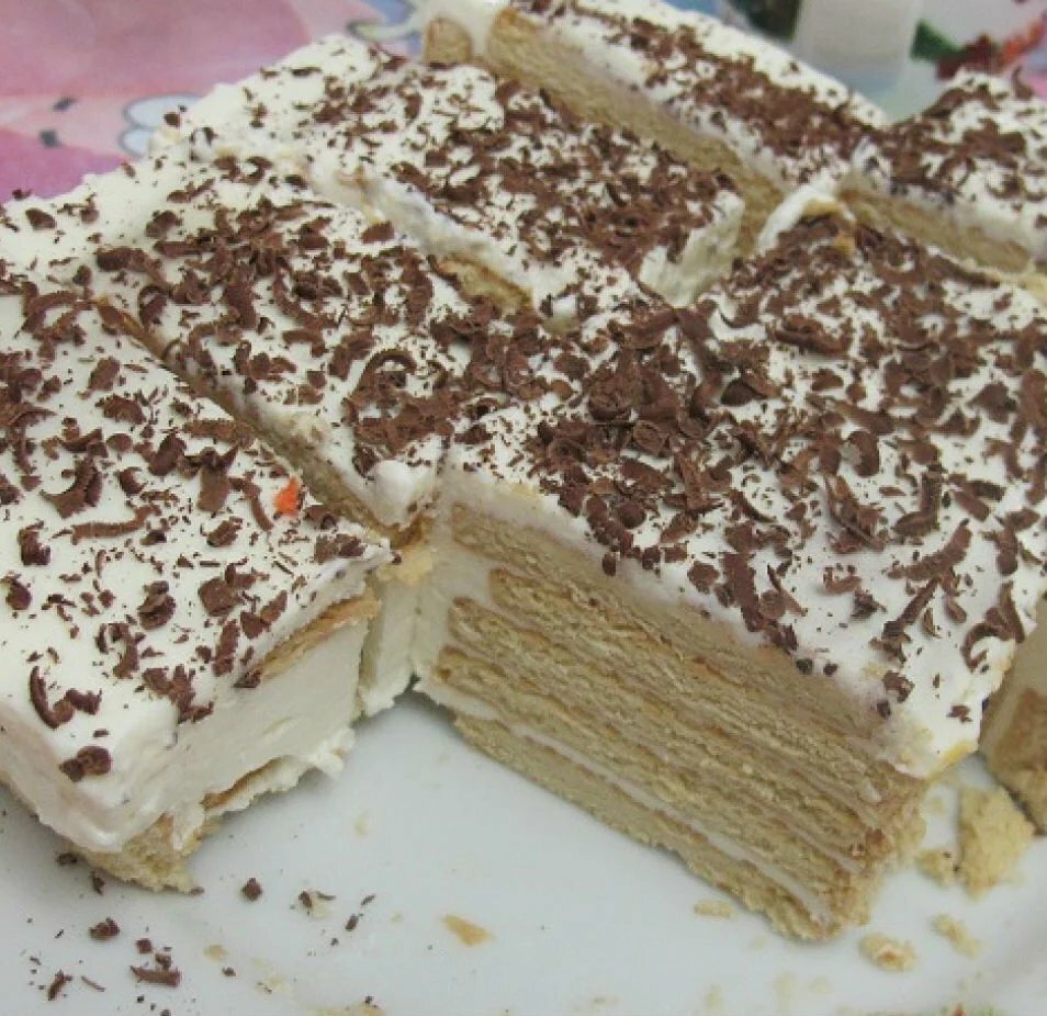 Торт из печенья