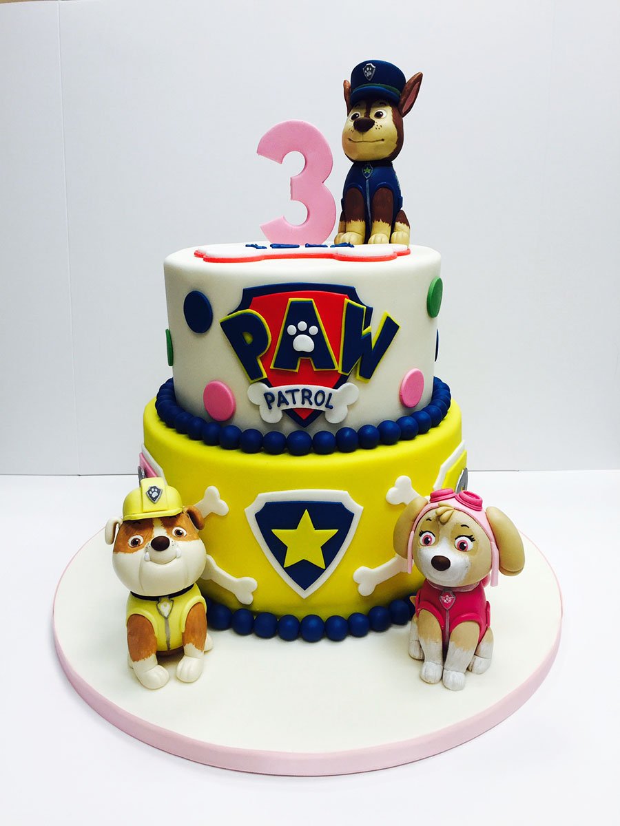 Торт Щенячий патруль для мальчика 6 лет