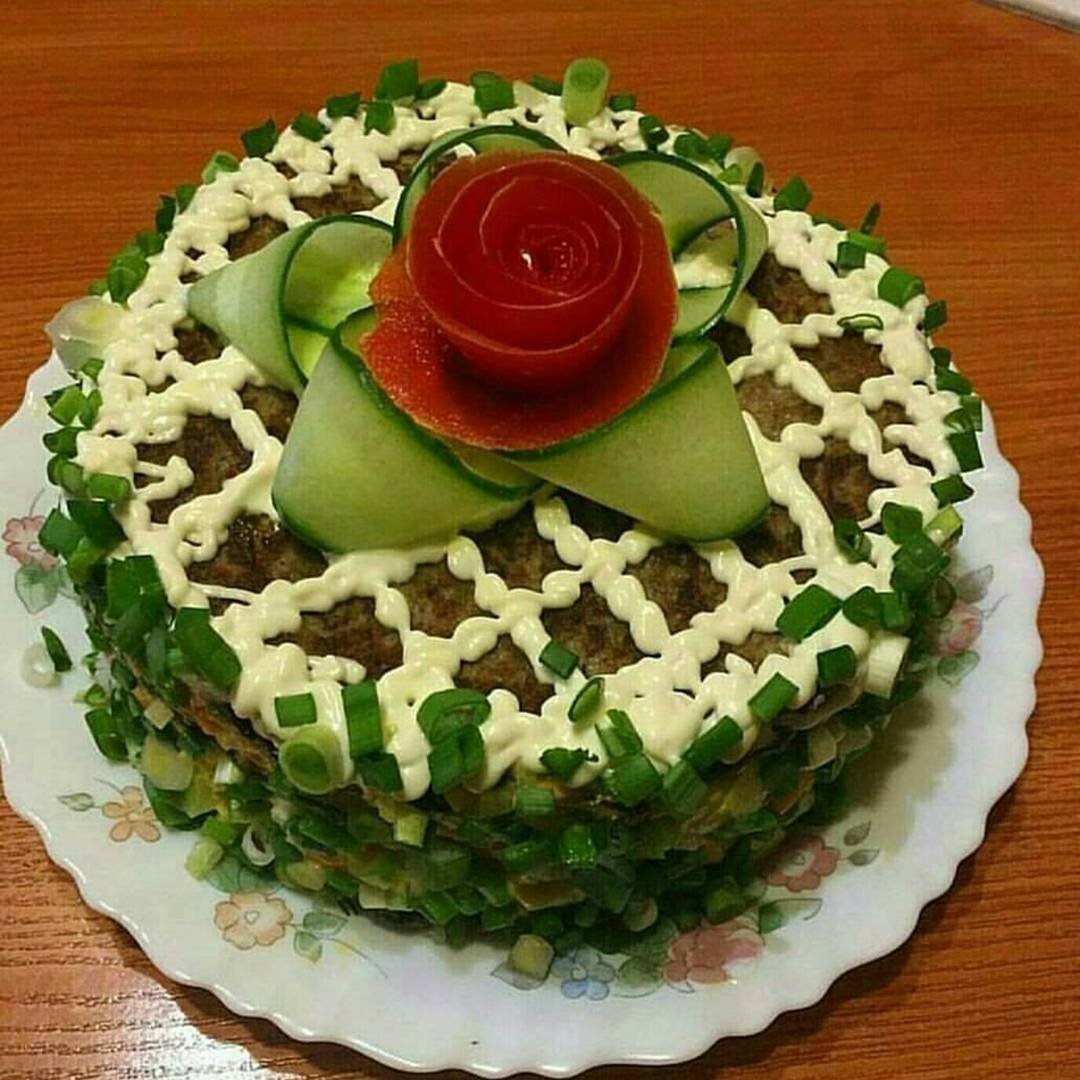 Торт из печени говяжьей