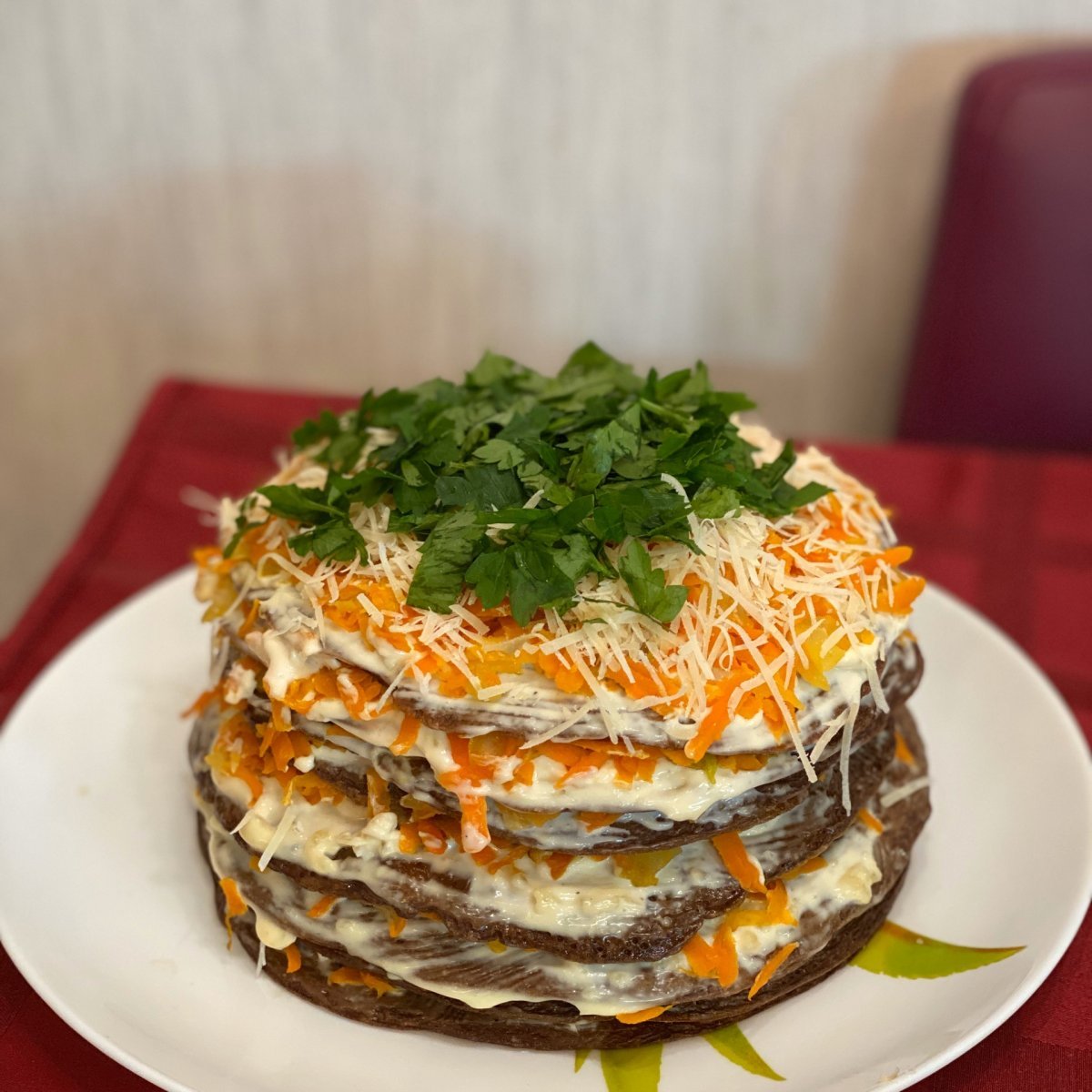 Юлия Высоцкая печеночный торт