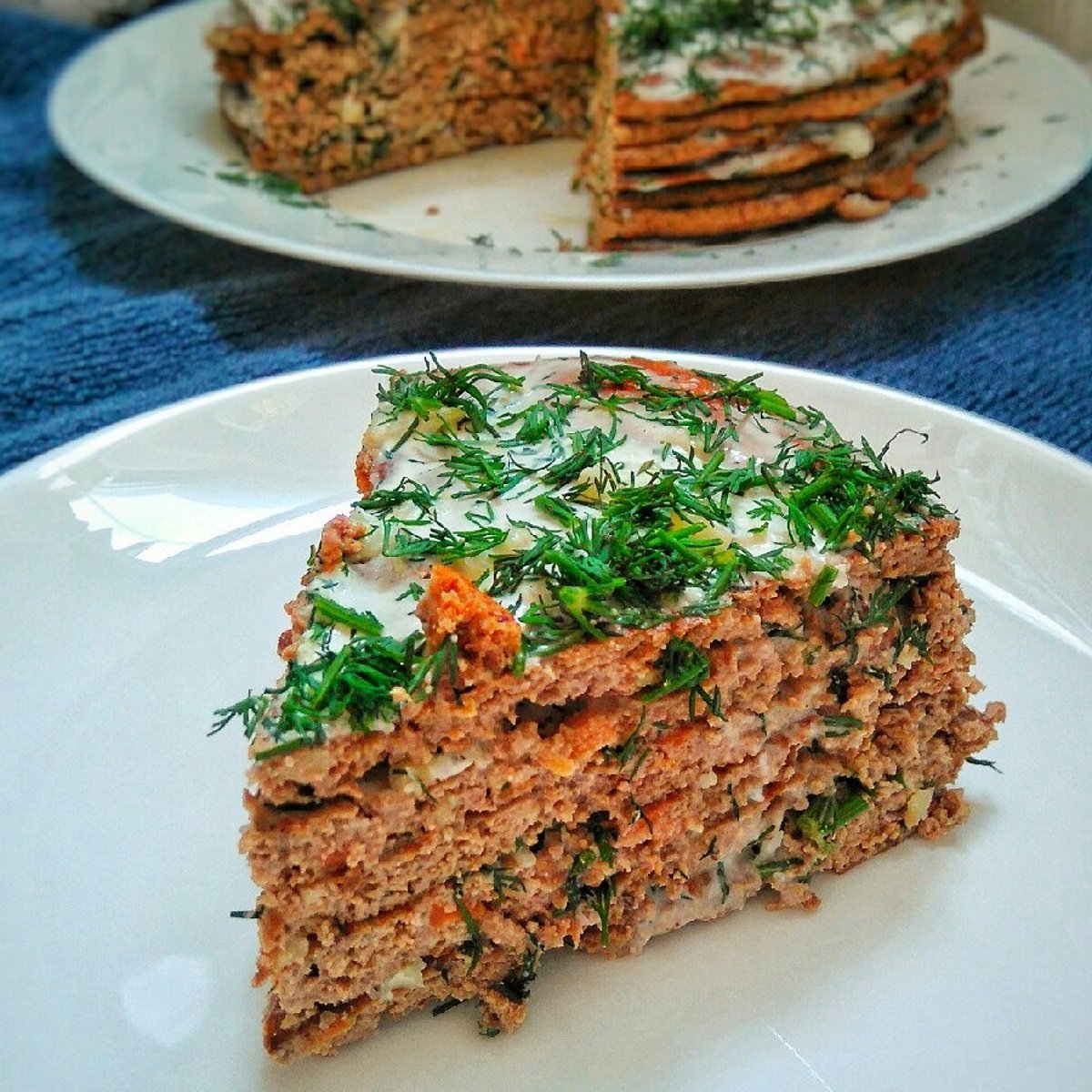 Юлия Высоцкая печеночный торт