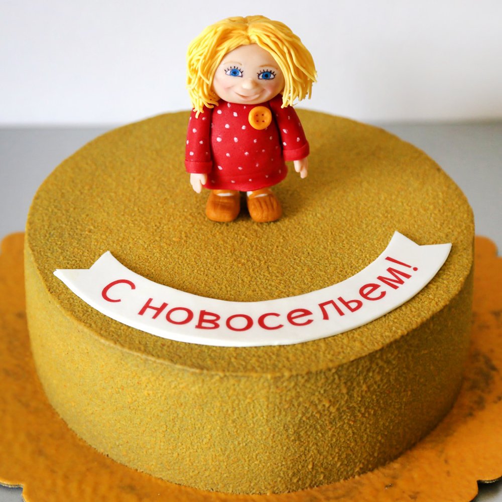 Домовенок из мастики