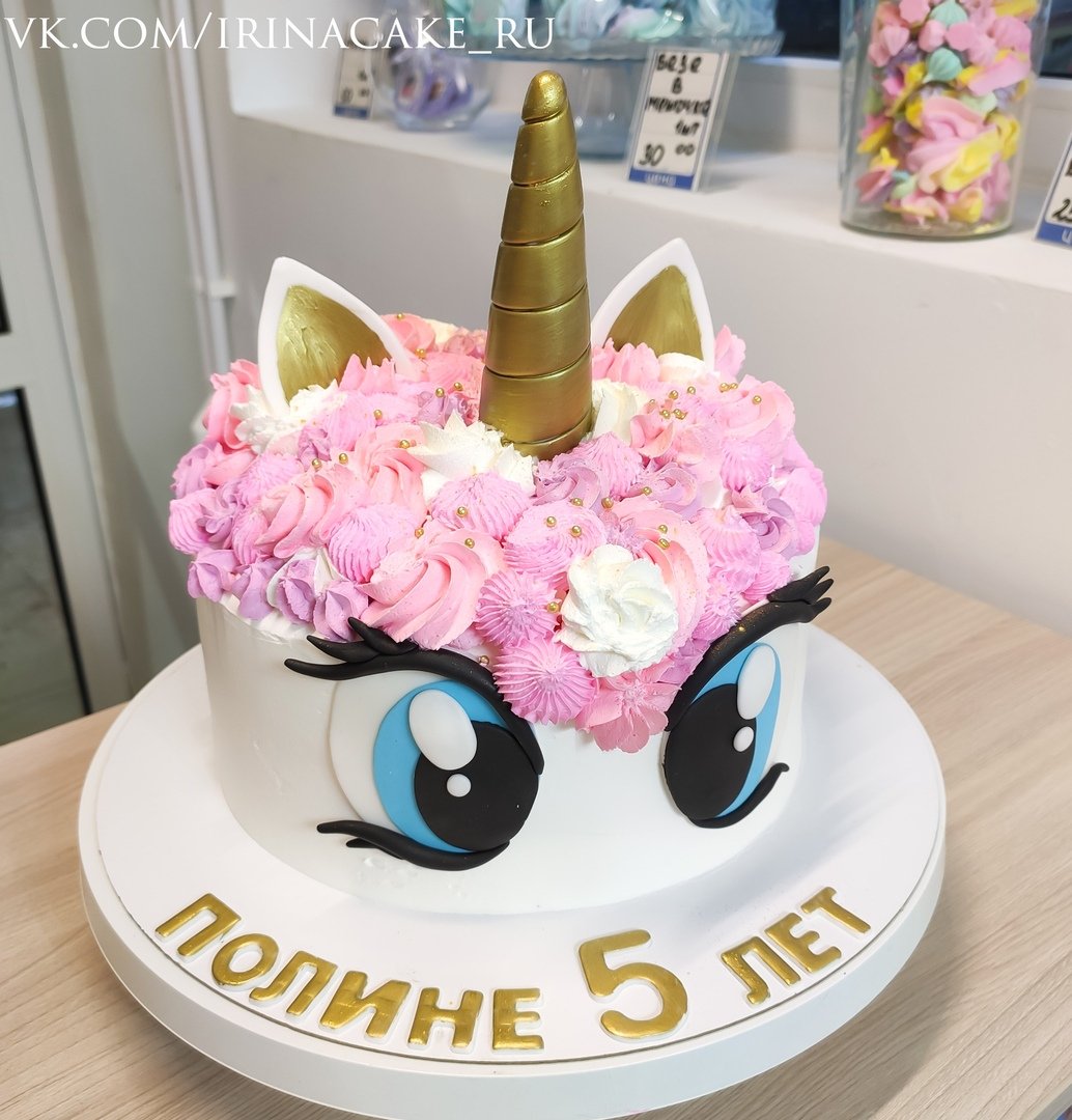 Торт Единорог для девочки
