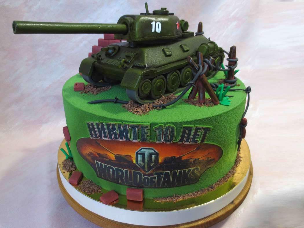 Торт танчики World of Tanks