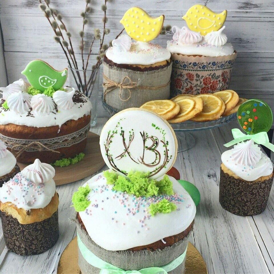 Куличи с пряниками